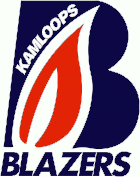 kamloops blazers 2005-pres primary logo iron on transfers for T-shirts
